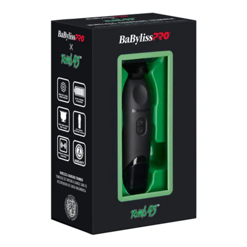 Babyliss Pro x Tomb45 Wireless Charging Clipper, Trimmer, Blow Dryer, and Charging Mats (Combo)