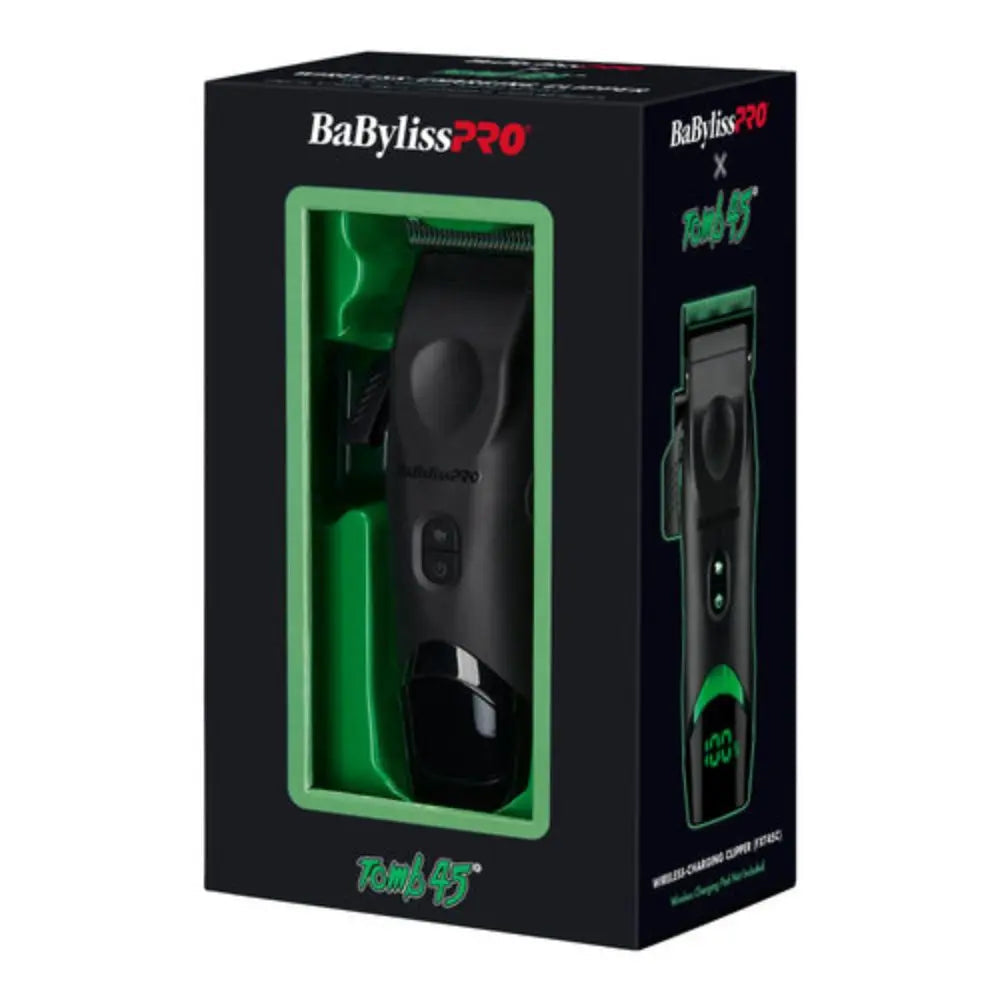 Babyliss Pro x Tomb45 Wireless Charging Clipper, Trimmer, Blow Dryer, and Charging Mats (Combo)