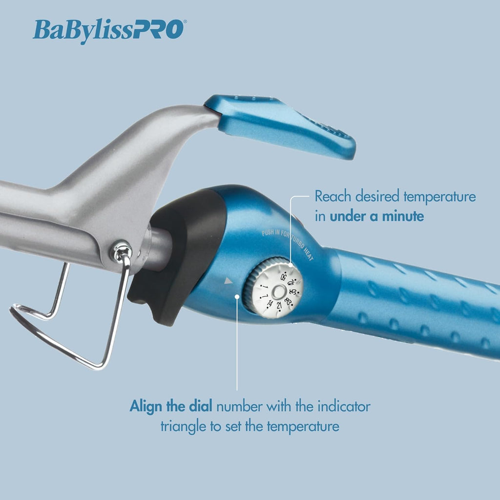 BaBylissPRO Nano Titanium Spring Curling Iron 1.5" (BNT150S) — image 4