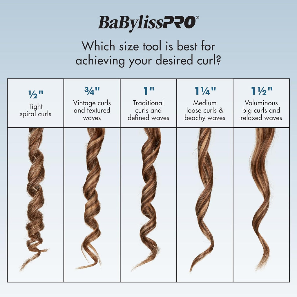 BaBylissPRO Nano Titanium Spring Curling Iron 1.5" (BNT150S) — image 6