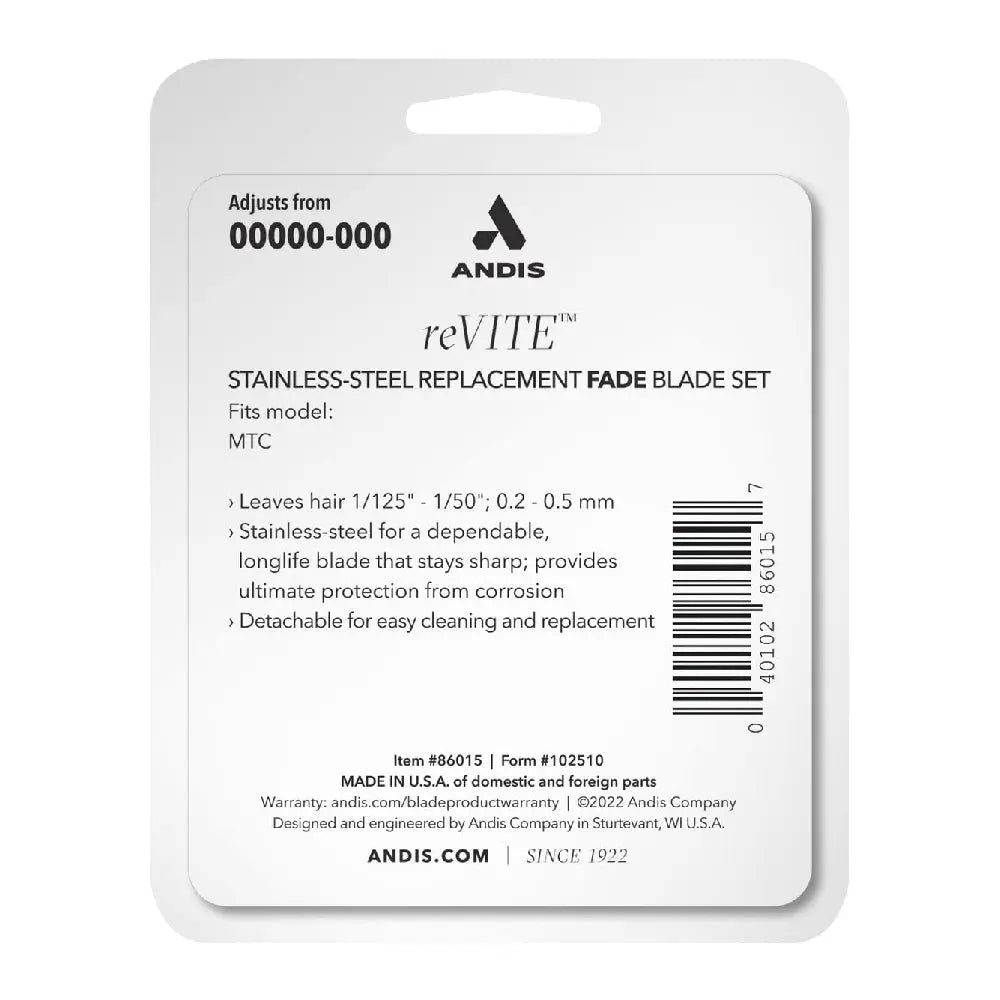 Andis reVITE Replacement Fade Blade (86015)