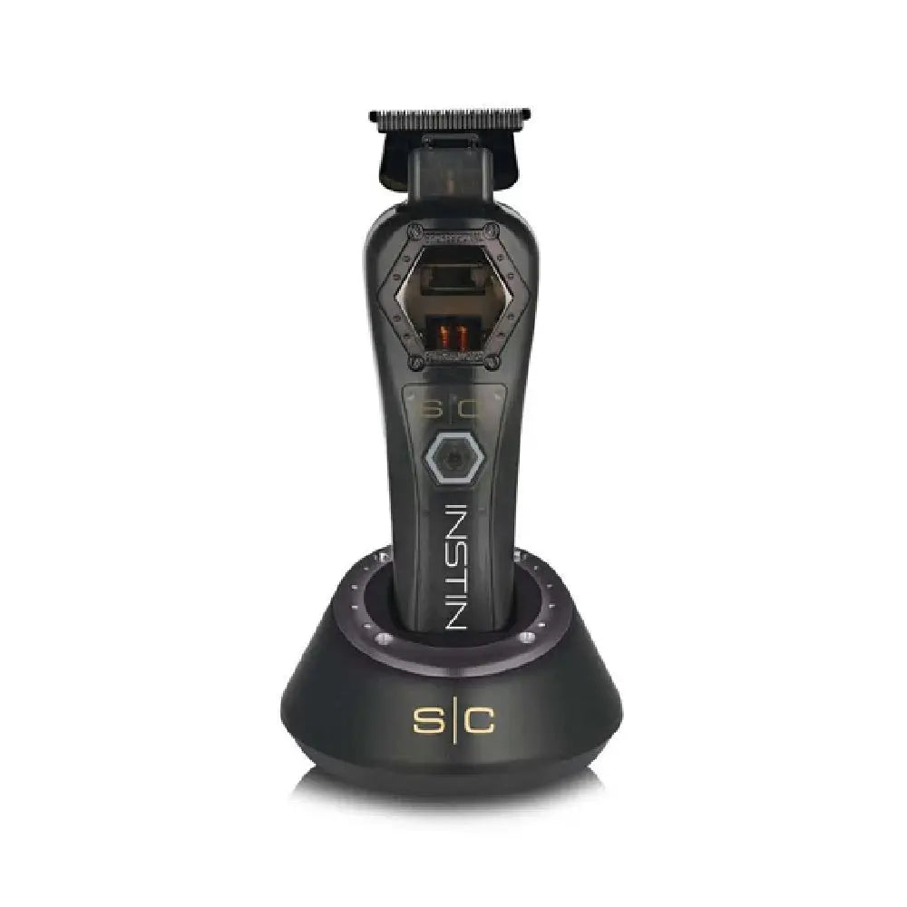 StyleCraft Instinct Metal Edition Hair Clipper w/ Instinct Metal Edition Trimmer w/ Instinct Metal Double Foil Shaver (SC611M, SC410M, SC807) [COMBO]
