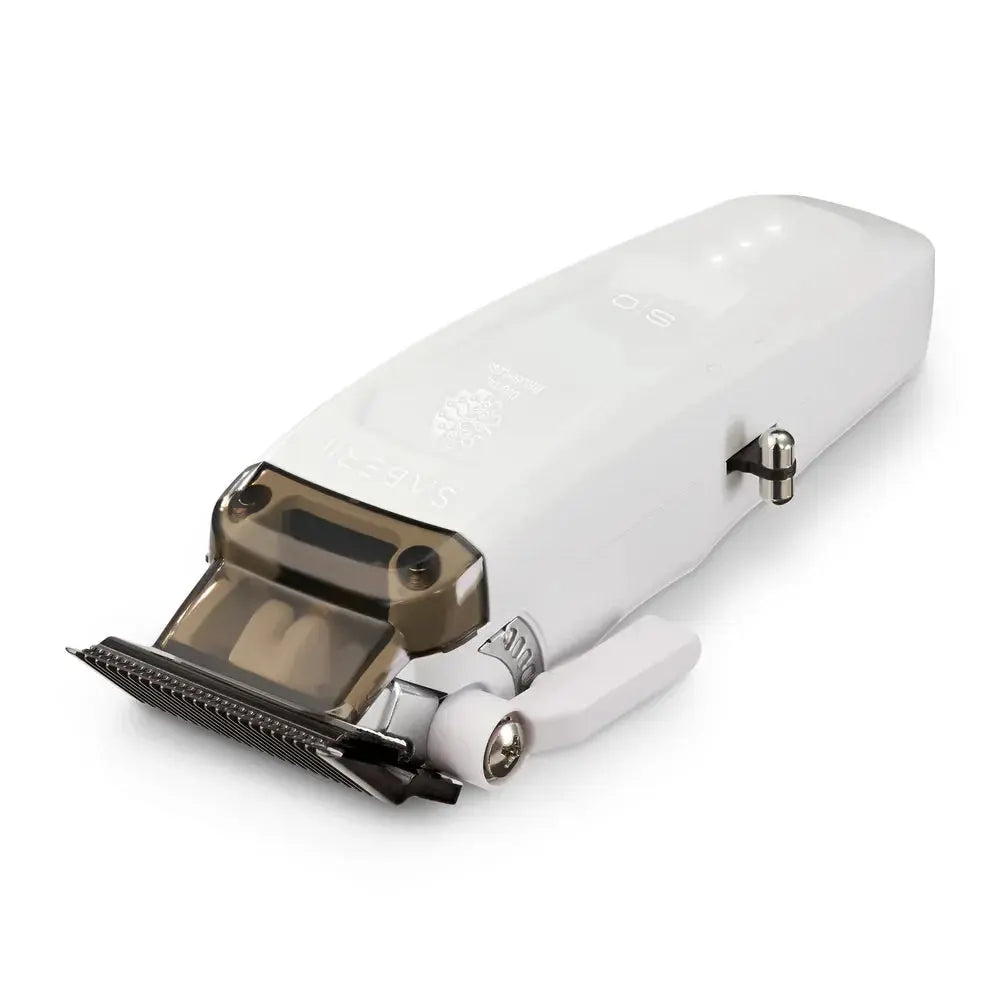 StyleCraft Limited Edition Saber II Cordless Digital Brushless Motor Clipper - White (SC619)