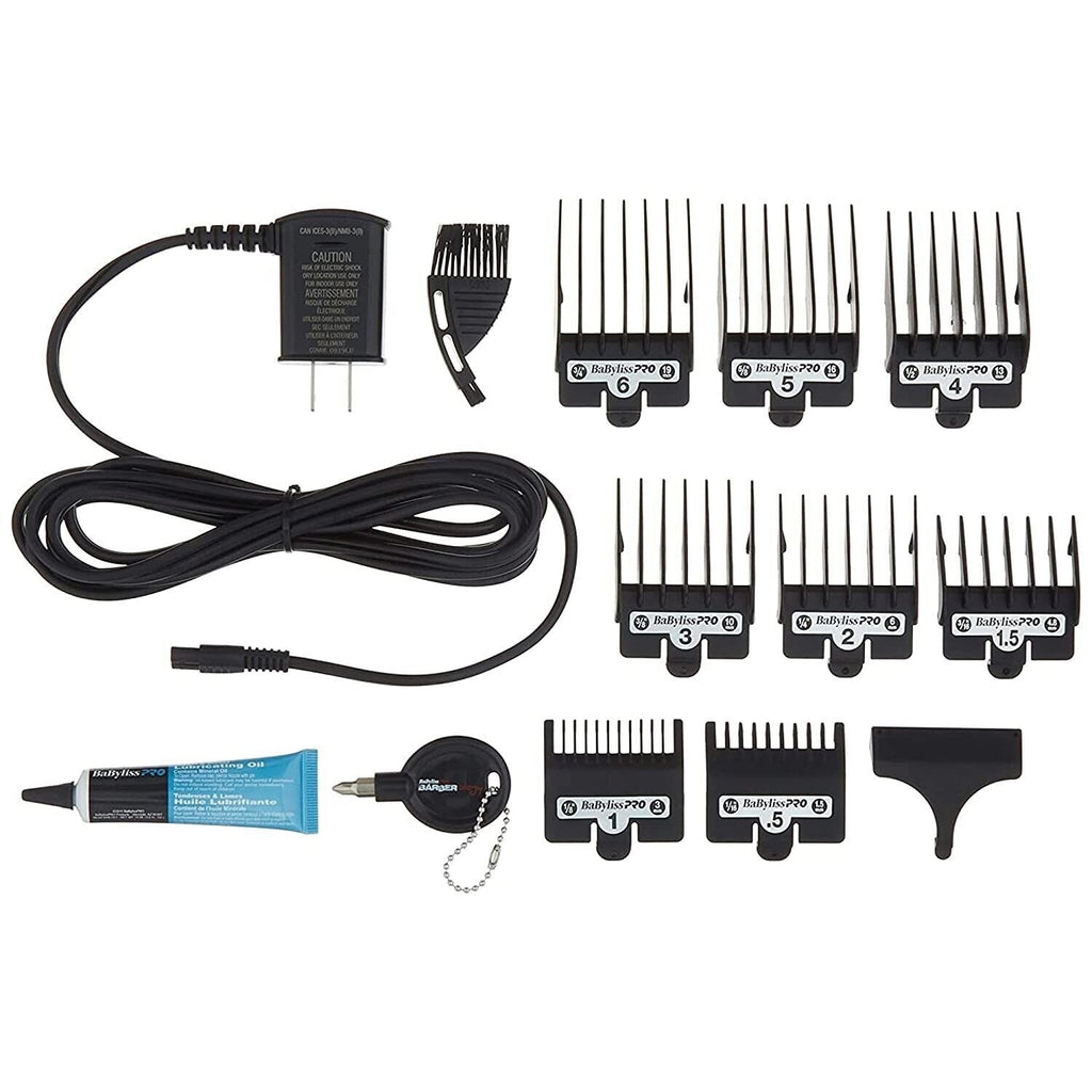 Babyliss Pro Black Clipper and Trimmer (Combo)-Clipper Vault