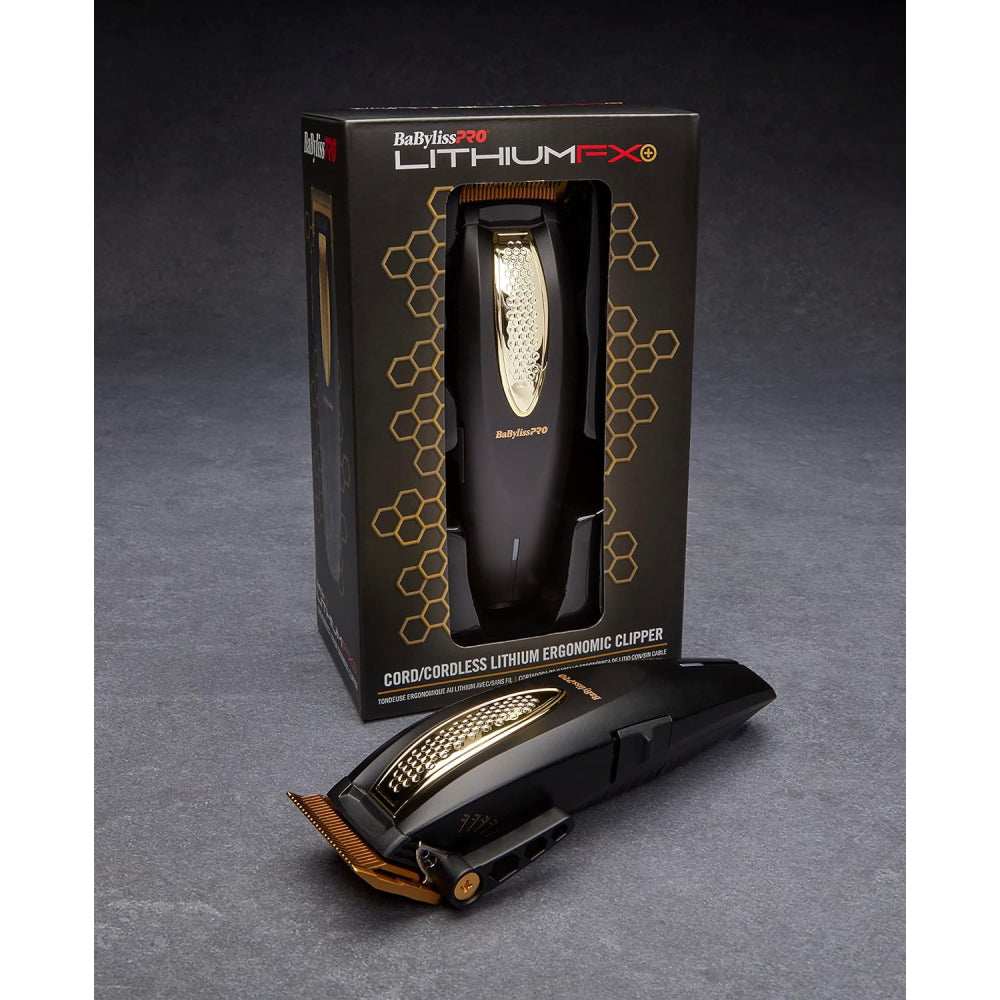 Babyliss Pro Cordless Lithium FX+ Ergonomic Clipper + Lithium FX Trimmer (Combo) — image 4