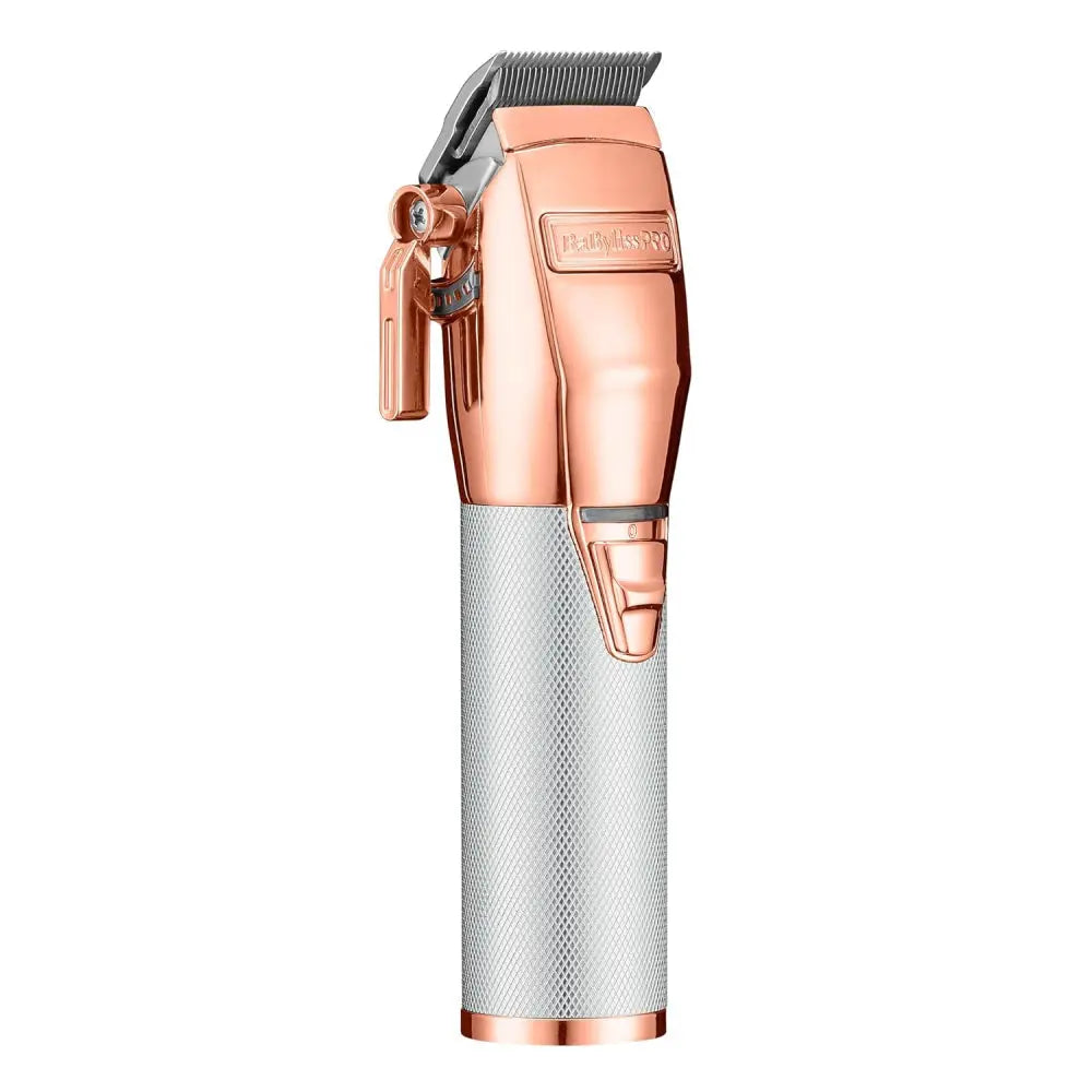 Babyliss Pro FX+ Upgraded All-Metal Lithium Clipper + Upgraded FX+ Outlining Cordless Trimmer (Combo) (Gold / Silver / Rose)