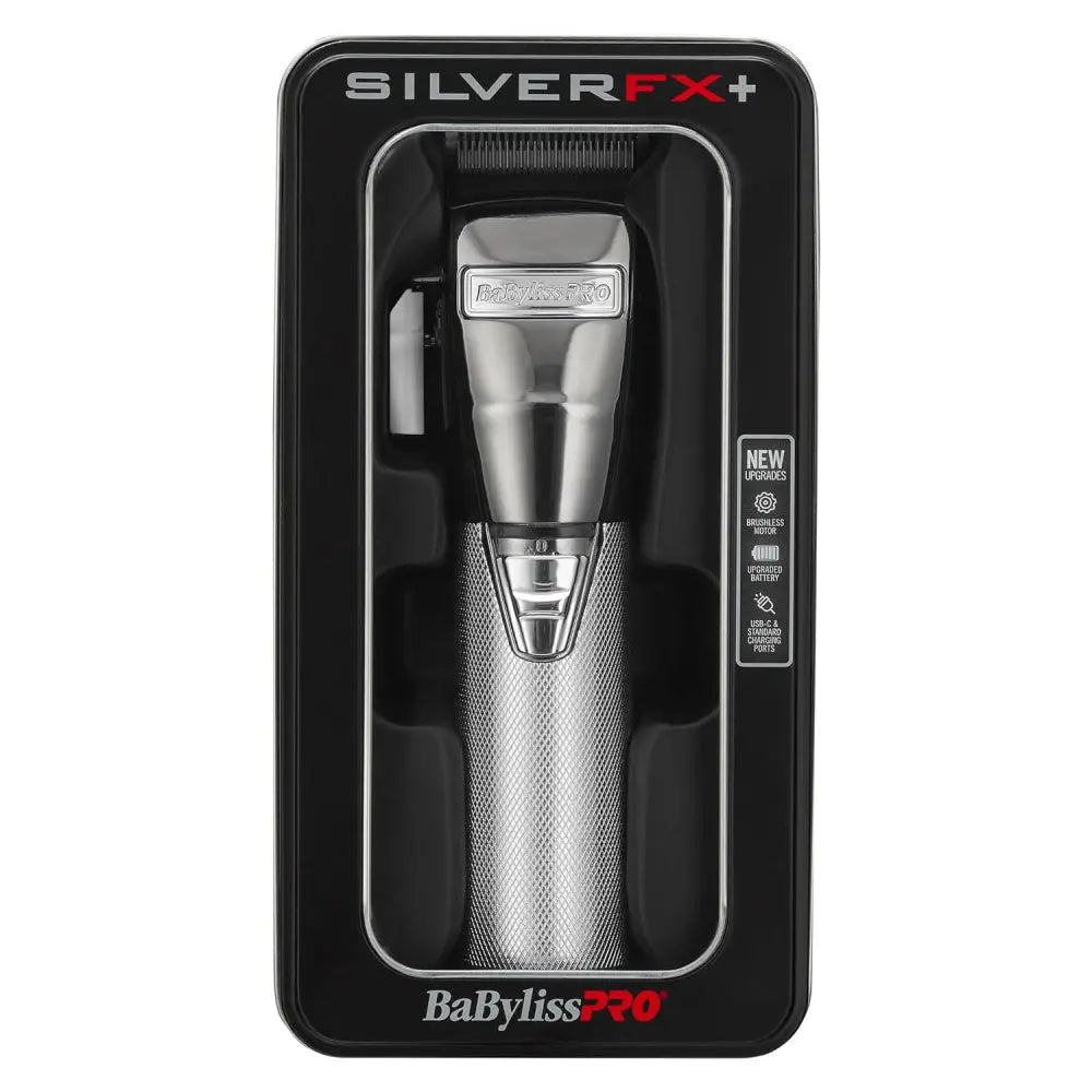 Babyliss Pro FX+ Upgraded All-Metal Lithium Clipper + Upgraded FX+ Outlining Cordless Trimmer (Combo) (Gold / Silver / Rose)
