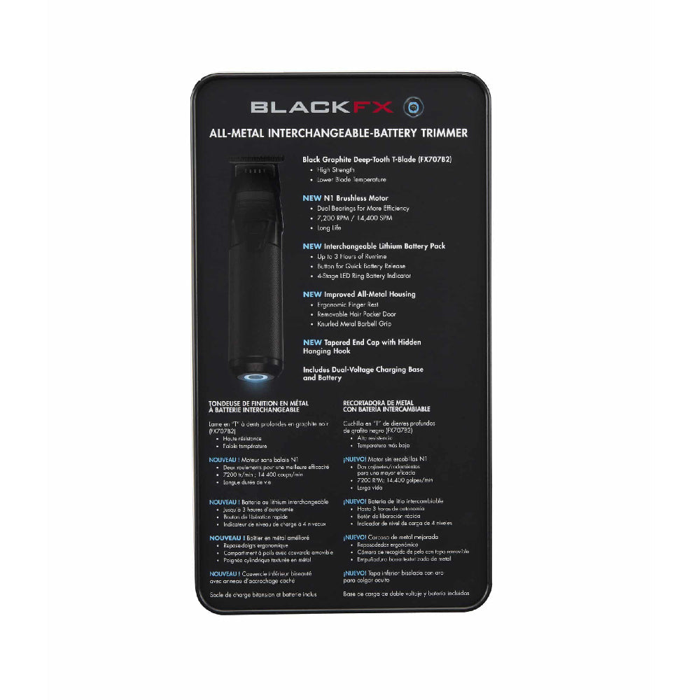 Babyliss Pro FXONE Black Cordless Trimmer (#FX799MB) — image 6