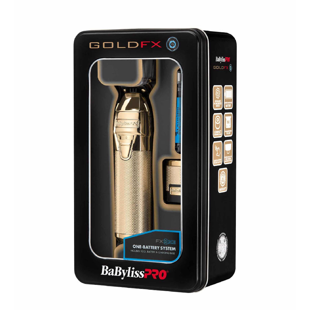 BaBylissPRO FXONE Gold Cordless Trimmer (#FX799G)