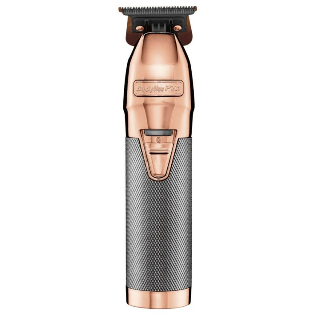 Babyliss Pro Rose Gold Skeleton Trimmer with Charging Base-Clipper Vault