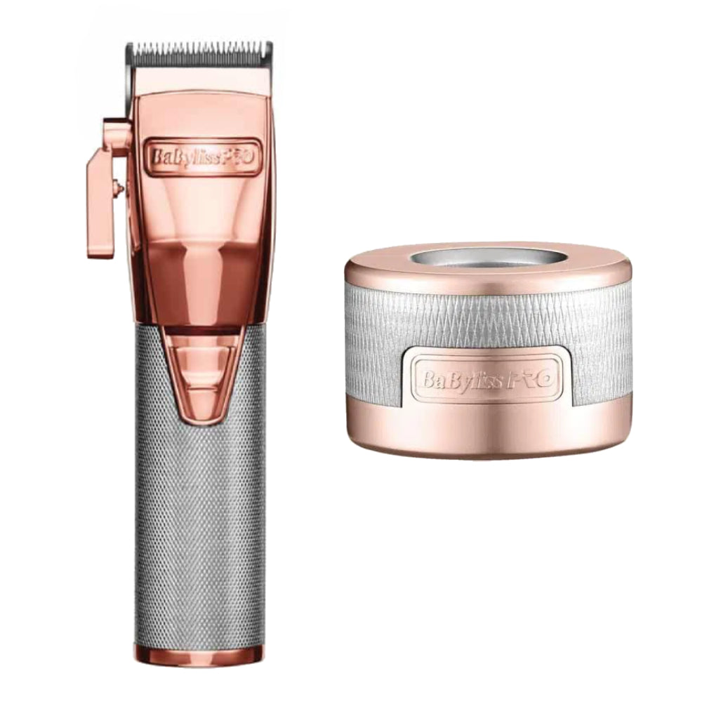 Babyliss Pro RoseFX Cordless Clipper with Charging Base (Combo)-Clipper Vault