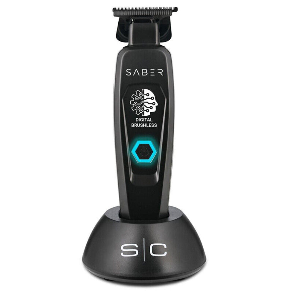 StyleCraft Saber Cordless Clipper + StyleCraft Black Saber Trimmer (Combo)-Clipper Vault